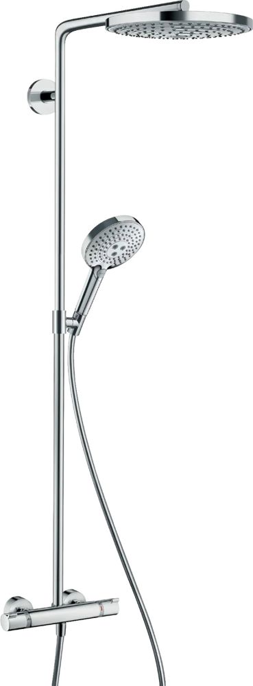 Душова система з термостатом Hansgrohe Raindance Select хром 27129400
