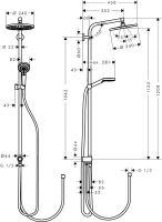 Душова система Hansgrohe Crometta хром 27270000