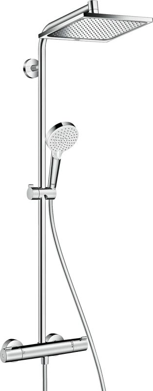 Душевая система с термостатом Hansgrohe Crometta E хром 27271000