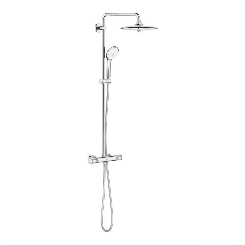 Душова система з термостатом Grohe Euphoria хром 27296003