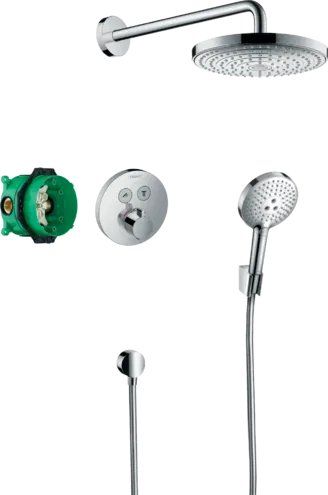 Душова система прихованого монтажу Hansgrohe Raindance Select хром 27297000