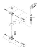 Душовий гарнітур Grohe Vitalio Joy хром 27322000