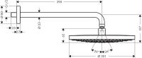 Верхній душ Hansgrohe Raindance Select хром 27378400