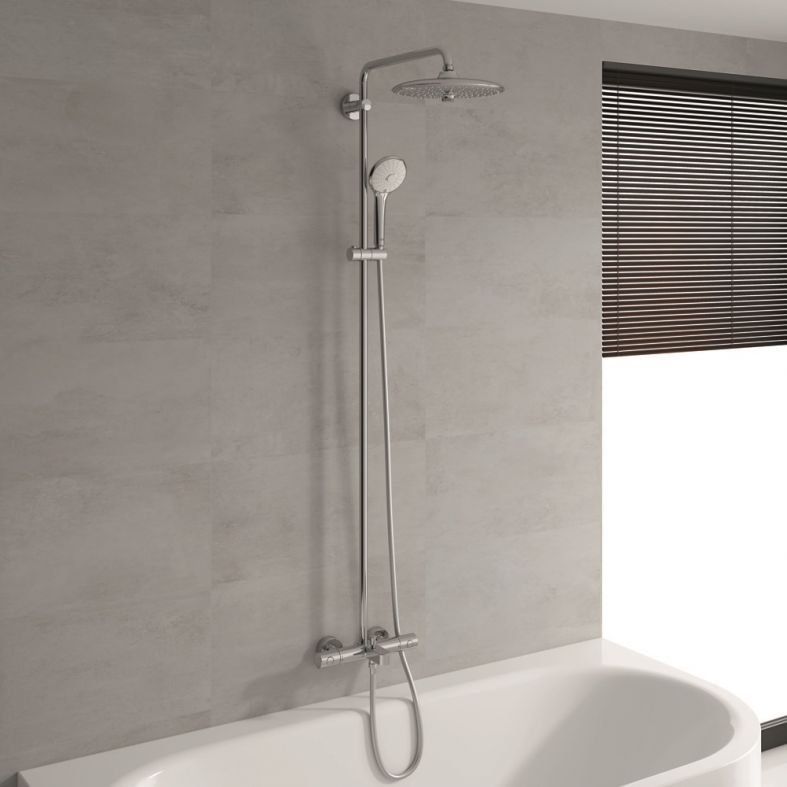 Душова система з термостатом Grohe Euphoria хром 27475002