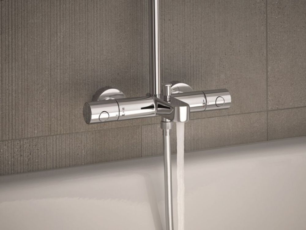 Душова система з термостатом Grohe Euphoria хром 27475002