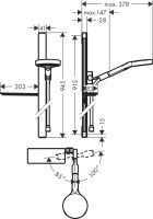 Душовий гарнітур Hansgrohe Rainfinity хром 27671000