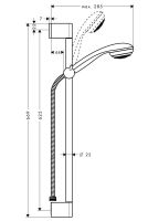Душовий гарнітур Hansgrohe Crometta хром 27728000