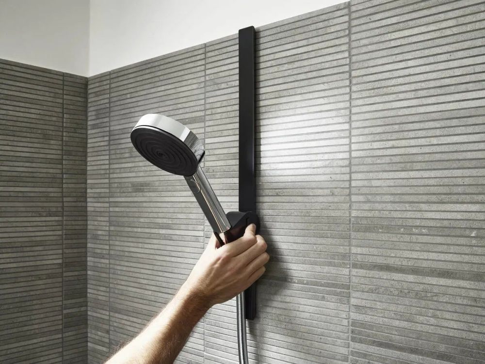 Тримач для ручного душу Hansgrohe WallStoris чорний матовий 27917670
