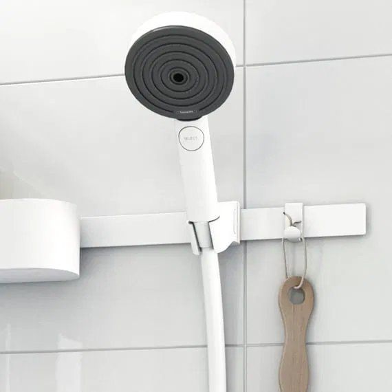 Тримач для ручного душу Hansgrohe WallStoris білий матовий 27917700