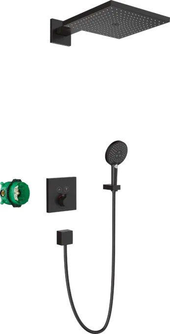 Душова система прихованого монтажу Hansgrohe Raindance E чорний матовий 27939670