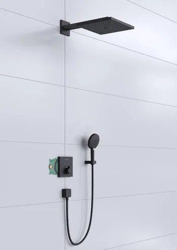 Душова система прихованого монтажу Hansgrohe Raindance E чорний матовий 27939670