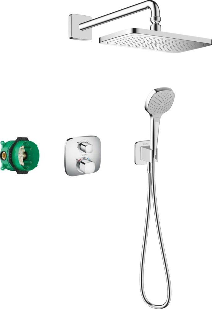 Душова система прихованого монтажу Hansgrohe Croma E хром 27953000