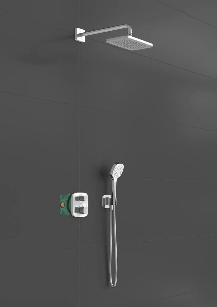 Душова система прихованого монтажу Hansgrohe Croma E хром 27953000