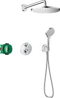 Душевая система скрытого монтажа Hansgrohe Croma хром 27954000