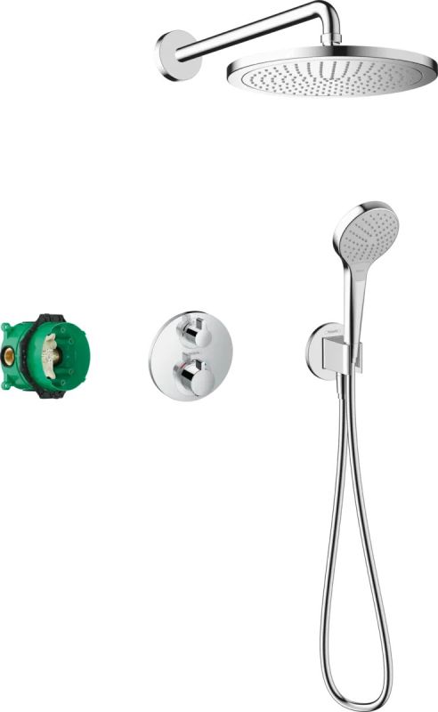 Душова система прихованого монтажу Hansgrohe Croma хром 27954000