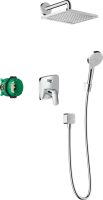 Душова система прихованого монтажу Hansgrohe Crometta E хром 27957000