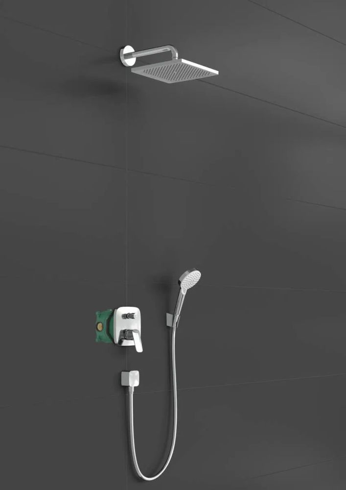 Душова система прихованого монтажу Hansgrohe Crometta E хром 27957000