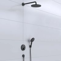 Душова система прихованого монтажу Hansgrohe Raindance S чорний матовий 27959670