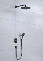 Душова система прихованого монтажу Hansgrohe Croma чорний матовий 27961670