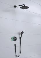 Душова система прихованого монтажу Hansgrohe Croma чорний матовий 27961670