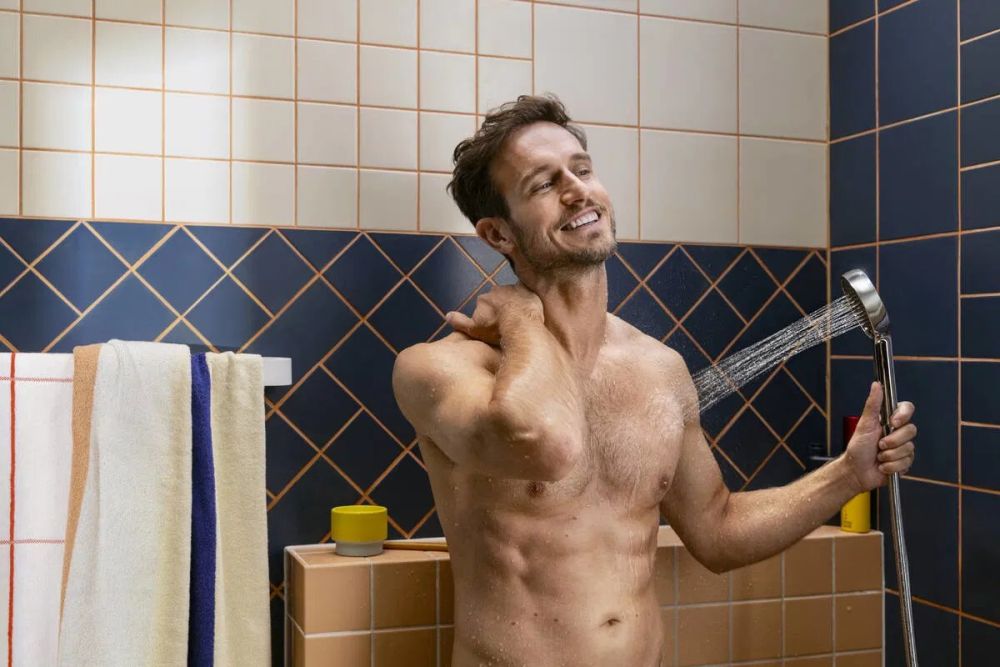 Душевой гарнитур Hansgrohe Activera черный матовый 28044670
