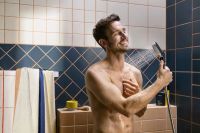 Душовий гарнітур Hansgrohe Activera чорний матовий 28054670