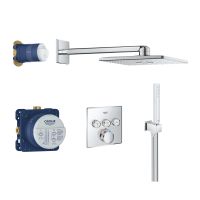Душова система прихованого монтажу Grohe Grohtherm SmartControl Rainshower 310 SmartActive Cube 34804000