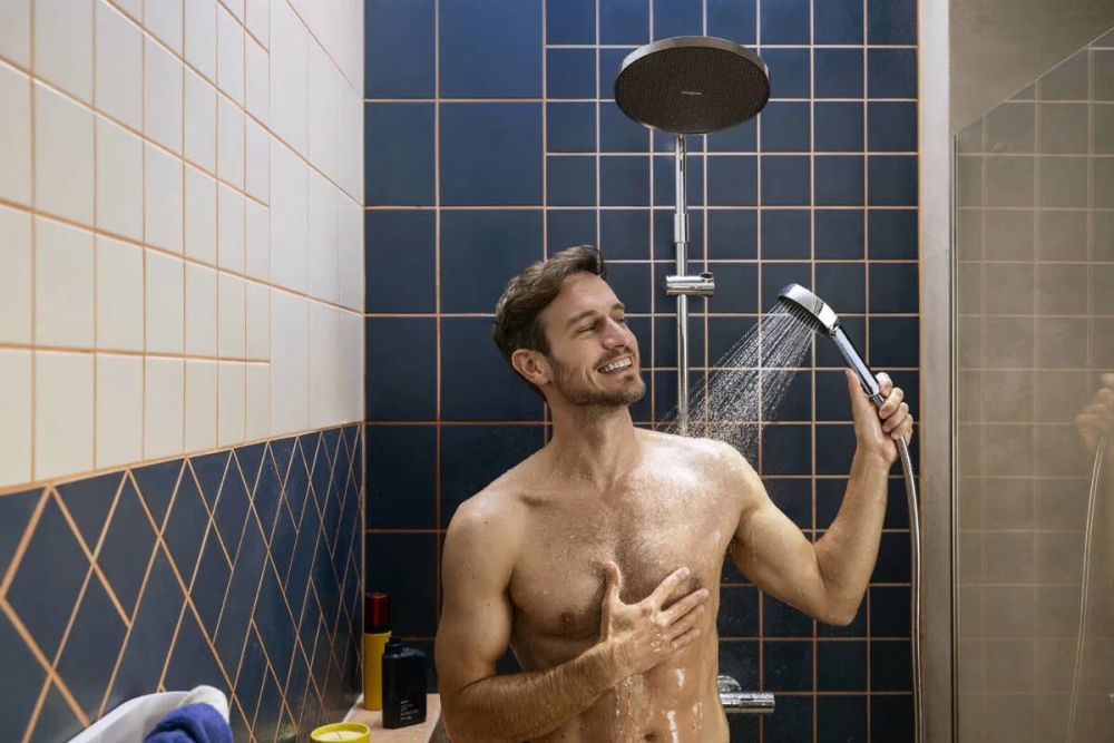 Душова система Hansgrohe Activera чорний матовий 28074670