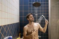Душова система Hansgrohe Activera чорний матовий 28074670