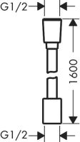 Шланг для душа Hansgrohe Designflex 160 см черный матовый хром 28260340