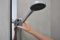 Душова система з термостатом Hansgrohe Rainfinity хром 28742000