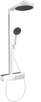 Душевая система с термостатом Hansgrohe Rainfinity белый матовый 28742700