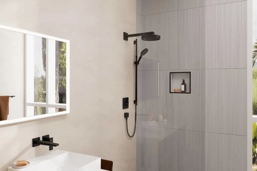 Душовий гарнітур Hansgrohe Rainfinity чорний матовий 28744670
