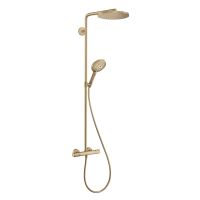 Душевая система с термостатом Hansgrohe Raindance S бронза 28823140