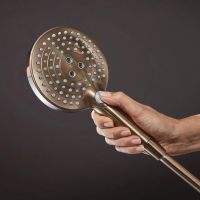 Душевая система с термостатом Hansgrohe Raindance S бронза 28823140