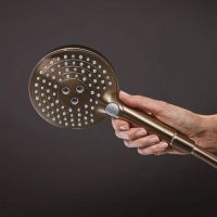 Душевая система с термостатом Hansgrohe Raindance S бронза 28823140