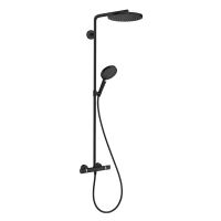 Душова система з термостатом Hansgrohe Raindance S чорний матовий 28825670