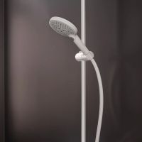 Душевая система с термостатом Hansgrohe Raindance S белый матовый 28825700