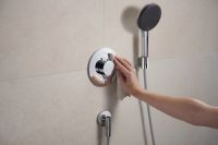 Шланговое подключение Hansgrohe Fixfit S хром 28882000
