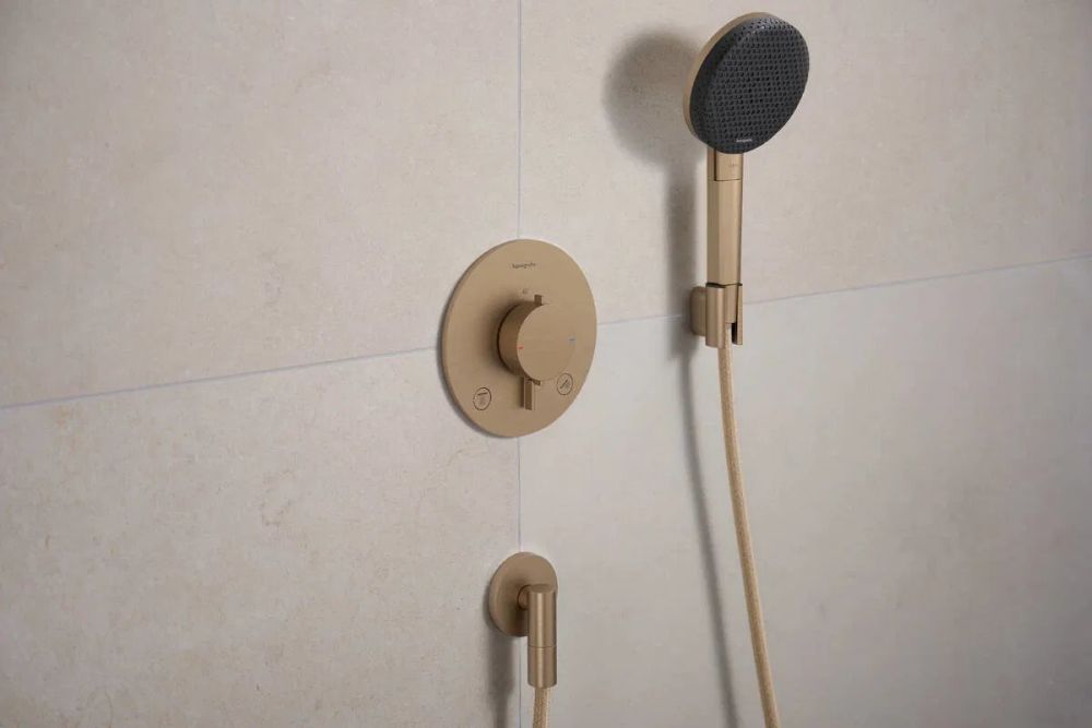 Шлангове підключення Hansgrohe Fixfit S бронза 28882140