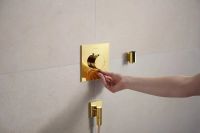 Шлангове підключення Hansgrohe Fixfit E золото 28883990