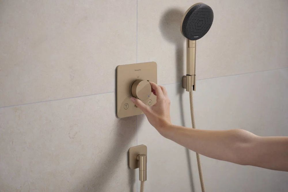 Шлангове підключення Hansgrohe Fixfit Q бронза 28884140