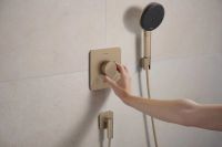 Шлангове підключення Hansgrohe Fixfit Q бронза 28884140