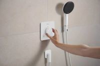 Шлангове підключення Hansgrohe Fixfit Q білий матовий 28884700