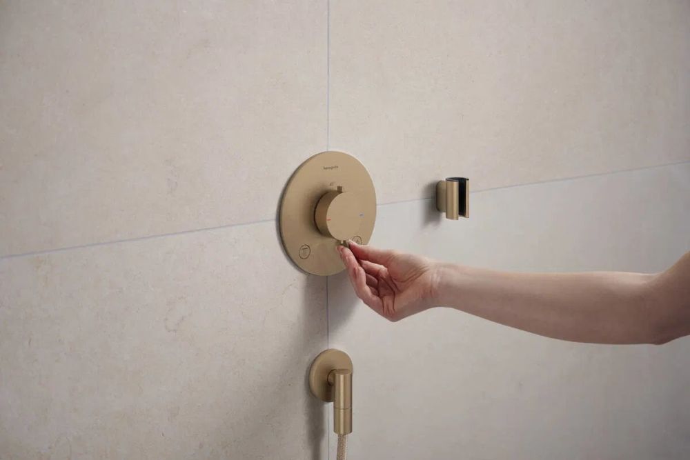Тримач для ручного душу Hansgrohe Porter Fine бронза 28885140