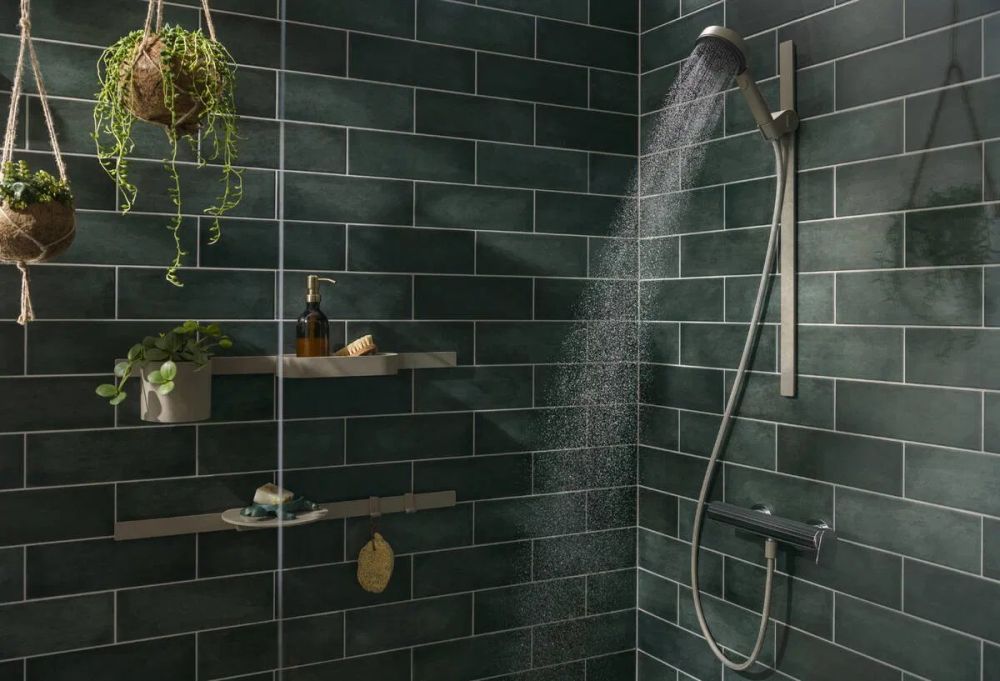 Тримач для ручного душу Hansgrohe WallStoris бежевий 28918210