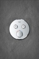 Смеситель скрытого монтажа Grohe Grohtherm SmartControl хром 29119000