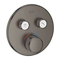 Змішувач прихованого монтажу Grohe Grohtherm SmartControl графіт темний матовий 29119AL0