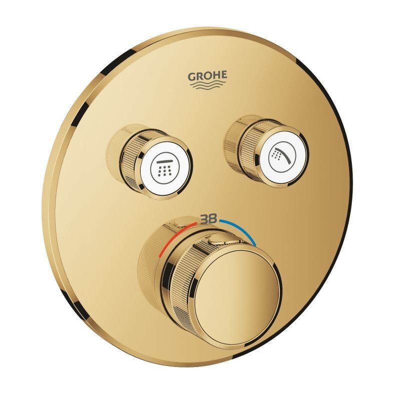 Змішувач прихованого монтажу Grohe Grohtherm SmartControl холодний світанок 29119GL0