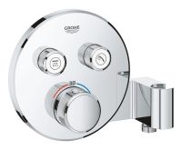 Змішувач прихованого монтажу Grohe Grohtherm SmartControl хром 29120000
